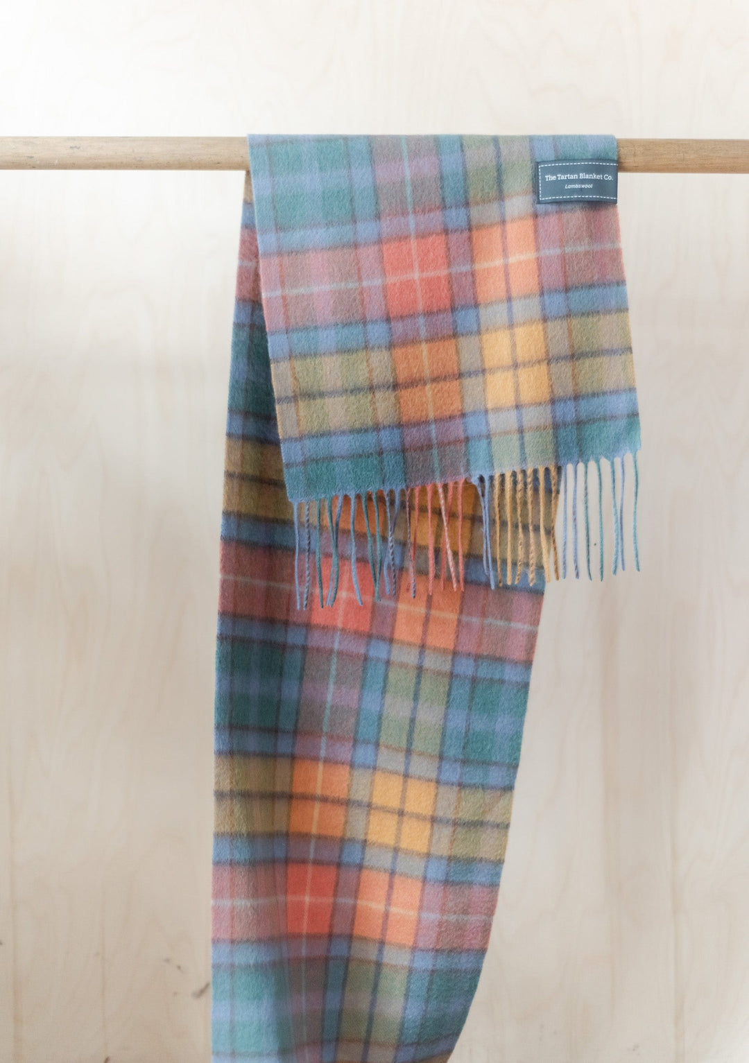 Lambswool Scarf in Buchanan Antique Tartan - TBCo