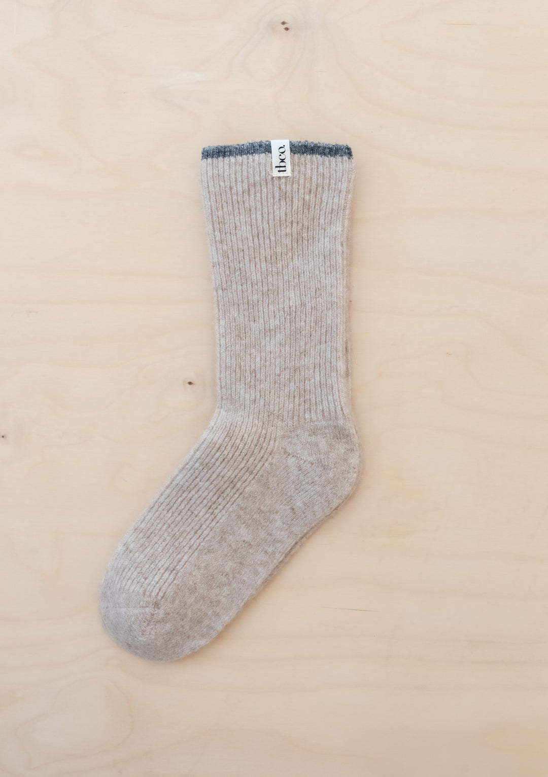 Cashmere & Merino Socks in Oatmeal