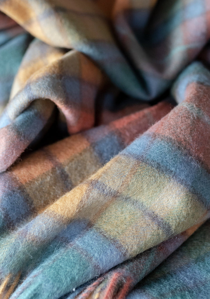 Lambswool Blanket in Buchanan Antique Tartan - TBCo
