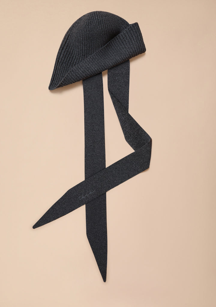 Merino Sailor Hat in Grey