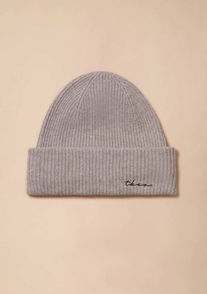 Merino Beanie in Oatmeal