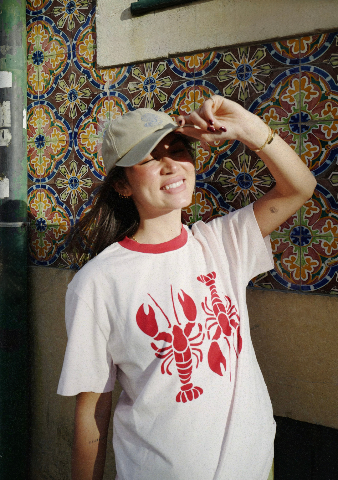 Recycled Cotton Cap in Shell