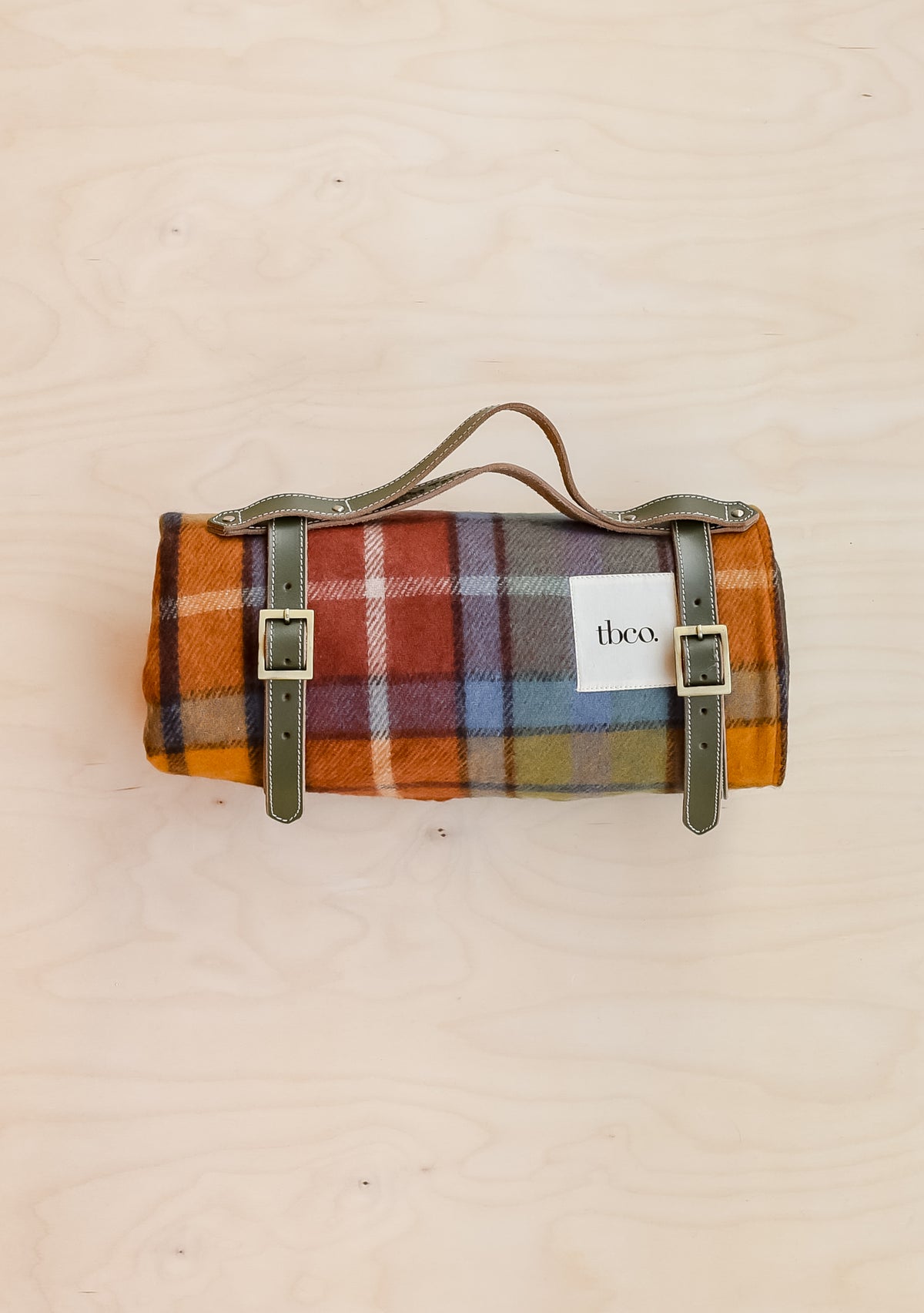 Recycled Wool Picnic Blanket in Buchanan Antique Tartan