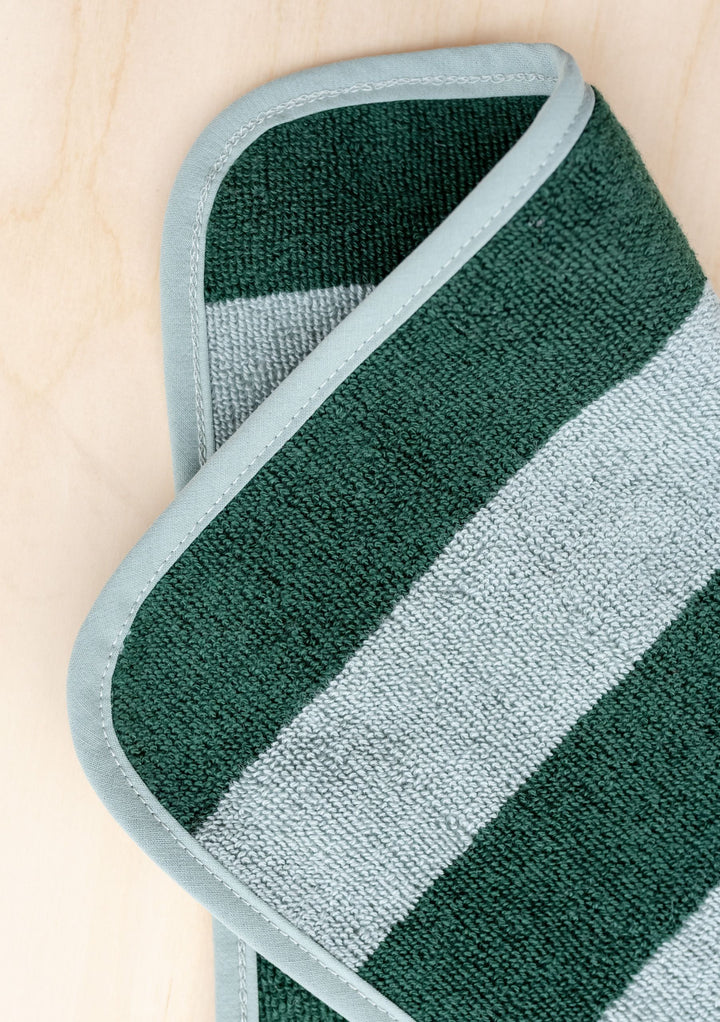 Free Face Cloth Set - Green Stripe