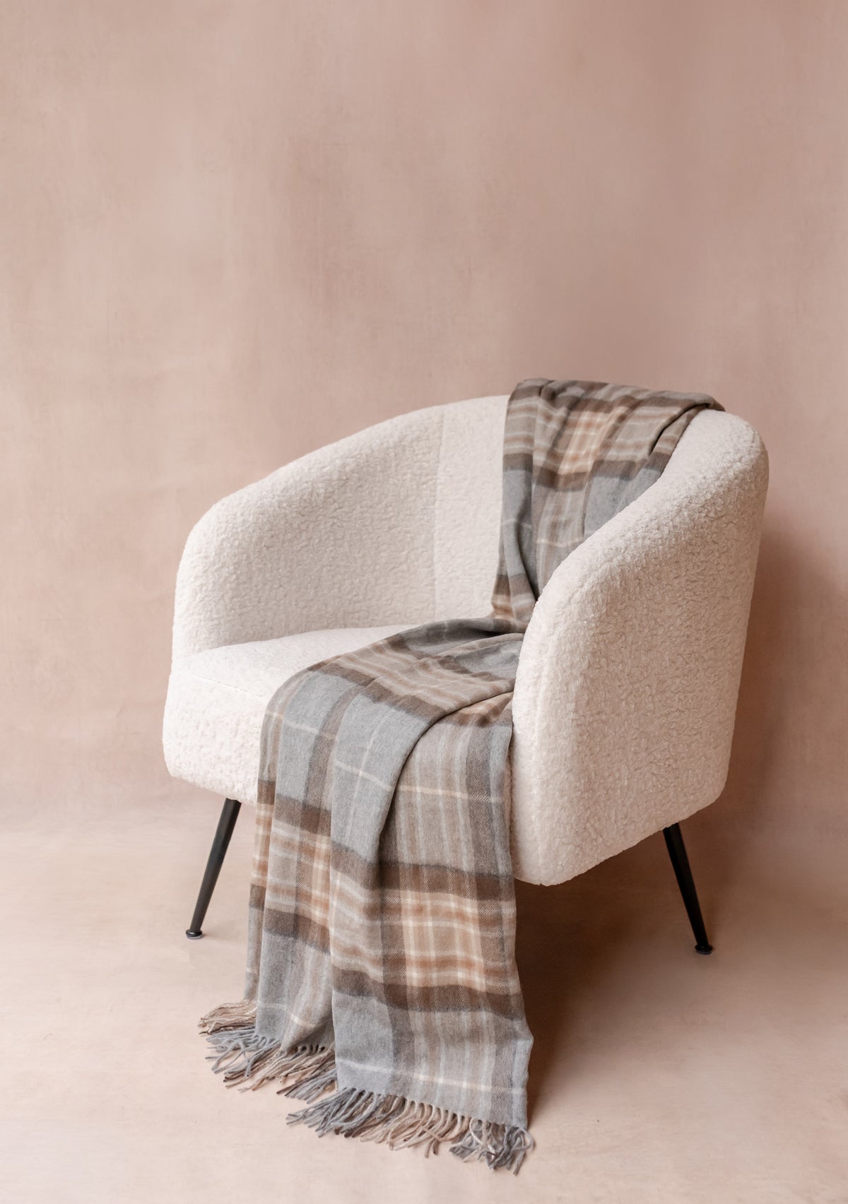 Cashmere Blanket in Mackellar Tartan