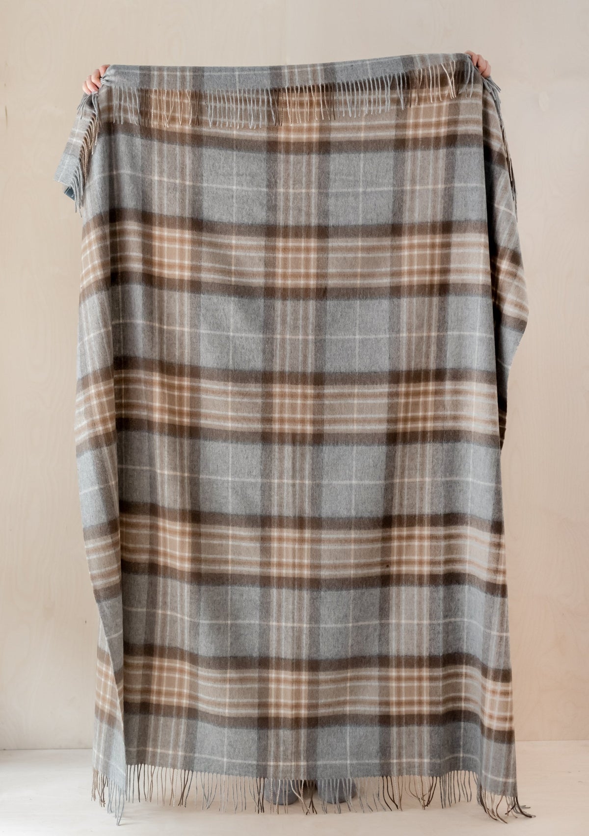 Lambswool Blanket in Mackellar Tartan