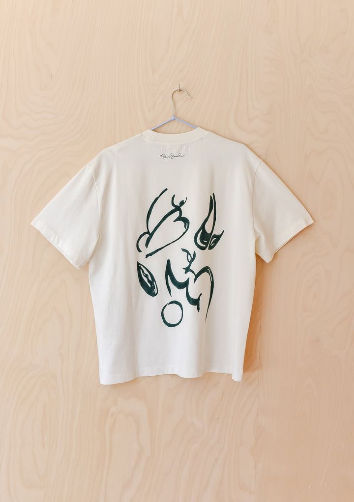 T-shirt en coton The Artist Series TBCo x Simone Brewster
