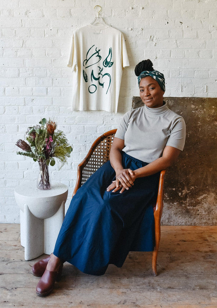 T-shirt en coton The Artist Series TBCo x Simone Brewster