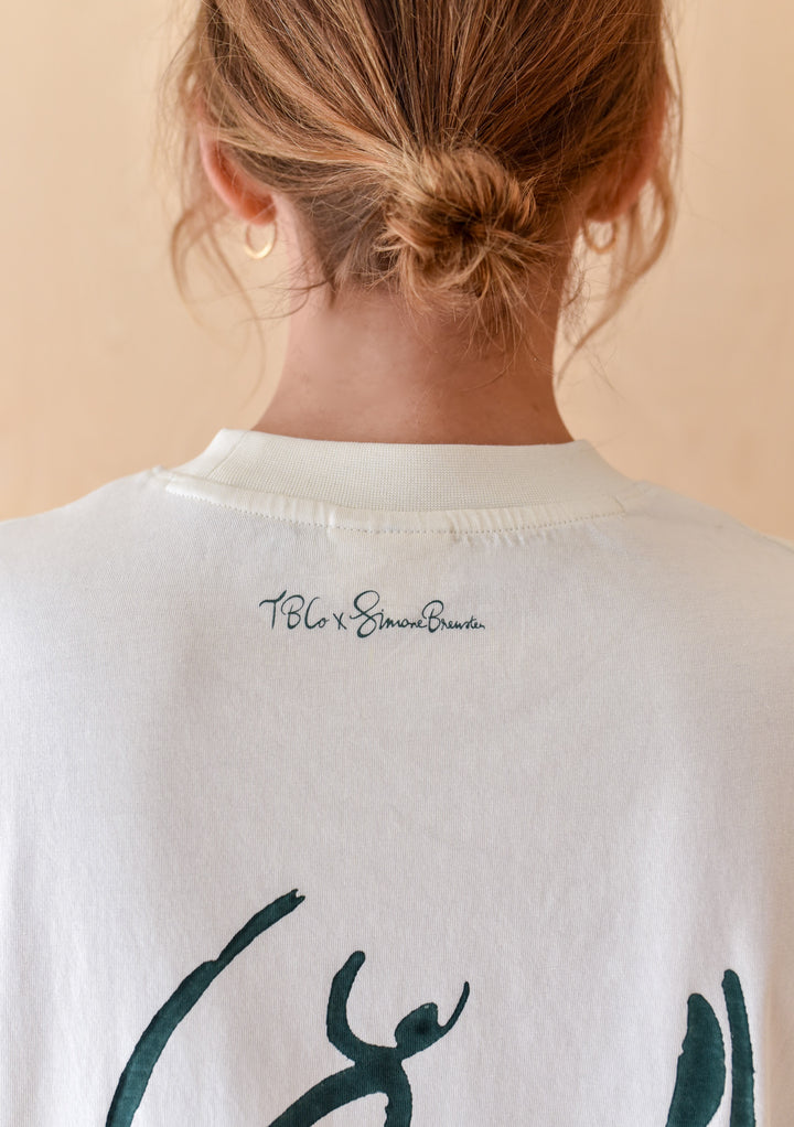 T-shirt en coton The Artist Series TBCo x Simone Brewster