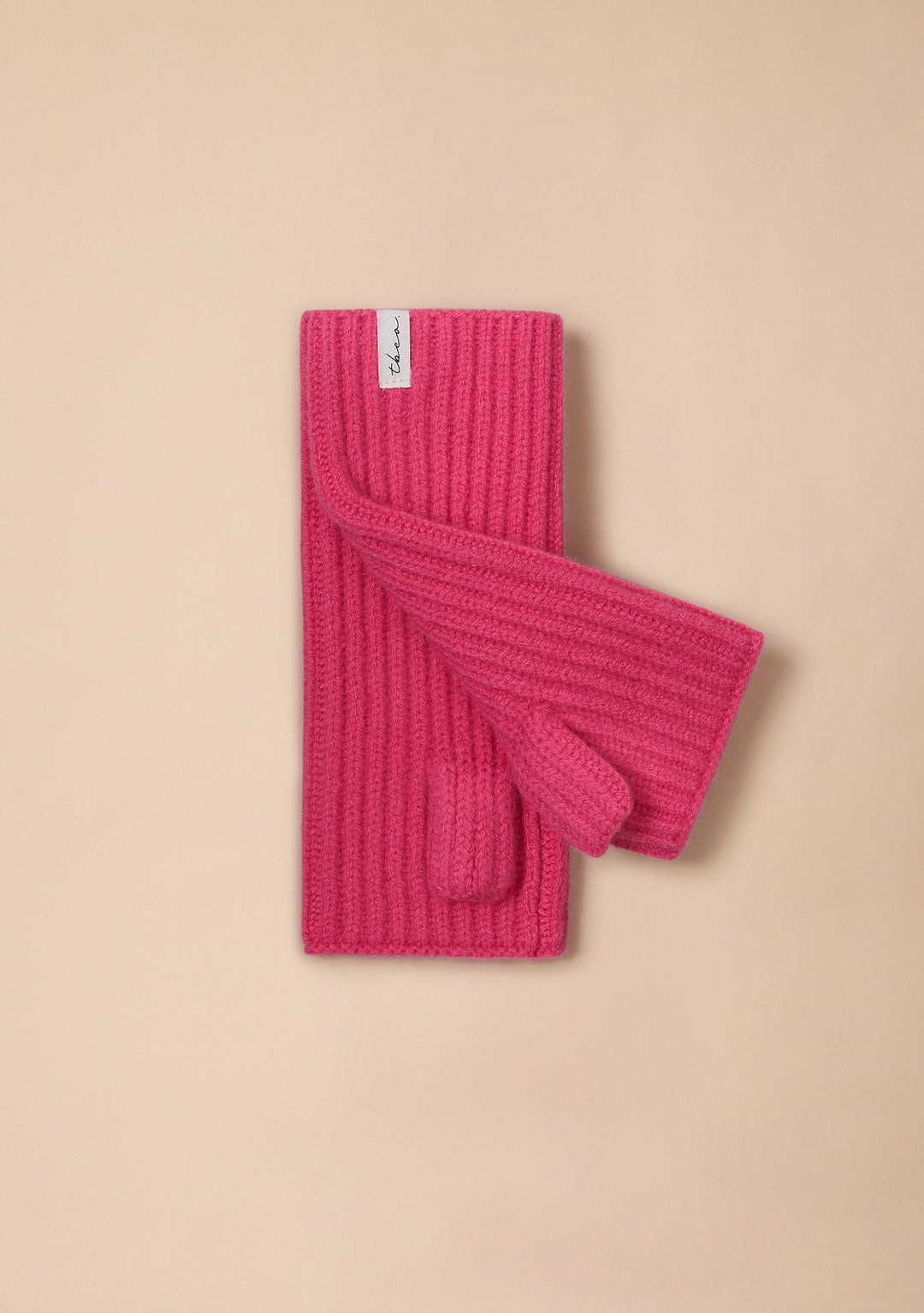 Merino Wool Wrist Warmers in Pink